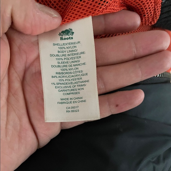 Roots Black Bomber Jacket - Picture 3 of 3